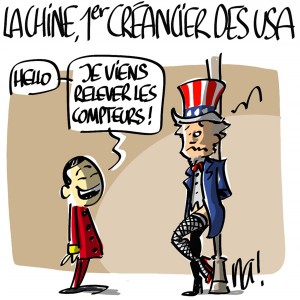 Nactualités : la Chine, premier créancier des USA