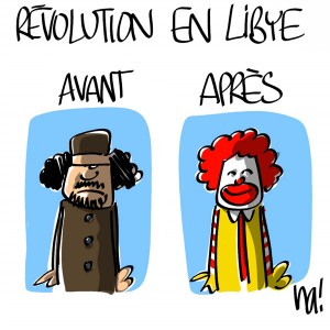 Nactualités : révolution en Libye