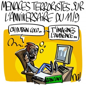 Nactualités : menaces terroristes sur l’anniversaire du 11 septembre…