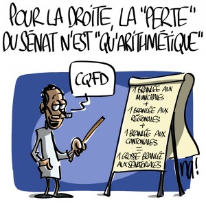 Nactualités : pour la droite, la « perte » du Sénat n’est « qu’arithmétique »