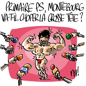 Nactualités : Primaire PS, Arnaud Montebourg va-t-il choper la grosse tête ?
