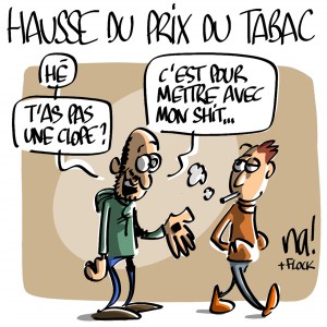 Nactualités : hausse du prix du tabac