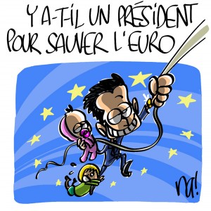 Nactualités : y’a-t-il un président pour sauver l’Euro ?