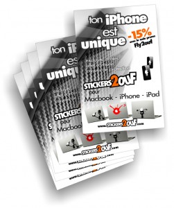 Logo, flyers et emballages pour Stickers2ouf