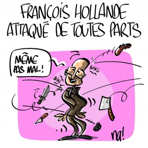 Nactualités : François Hollande attaqué de toutes parts