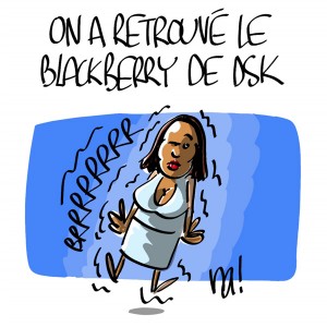 Nactualités : on a retrouvé le blackberry de DSK !