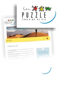 Création d’un logo pour « Puzzle – Coaching de vie »