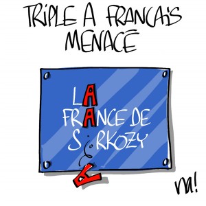 Nactualités : triple A français menacé