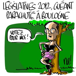 Nactualités : législatives 2012, Claude Guéant parachuté à Boulogne