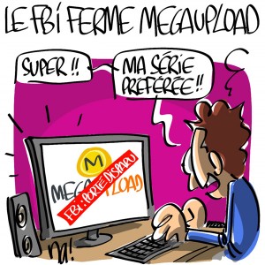 Nactualités : le FBI ferme megaupload