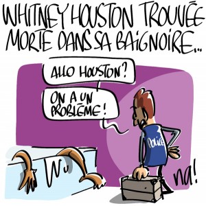 Nactualités : Whitney Houston trouvée morte dans sa baignoire