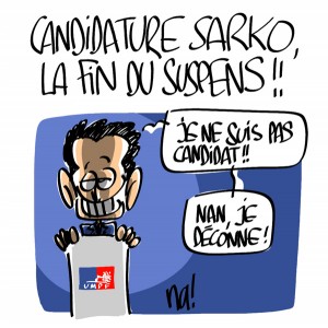 Nactualités : candidature Nicolas Sarkozy, la fin du suspens !