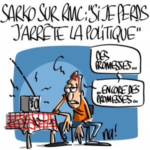 Nactualités : Nicolas Sarkozy sur RMC « si je perds, j’arrête la politique »