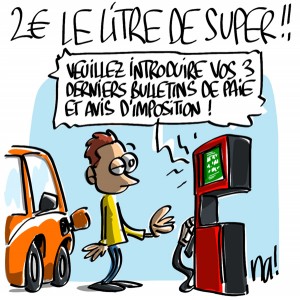 Nactualités : 2€ le litre de super !