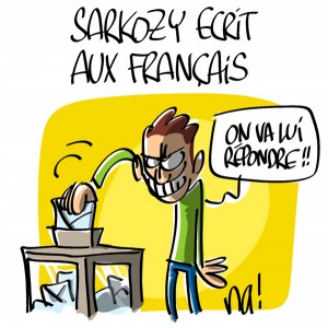 Nactualités : Nicolas Sarkozy écrit aux Français