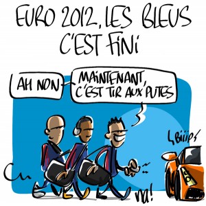 Nactualités : Euro2012, les bleus, c’est fini…