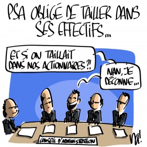 Nactualités : PSA obligé de tailler dans ses effectifs…