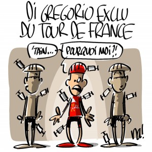 Nactualités : Di Grégorio exclu du Tour de France
