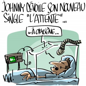 Nactualités : Johnny Hallyday dévoile son nouveau single, « l’attente »