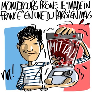 Nactualités : Arnaud Montebourg prône le « made in France » en Une du Parisien Magazine