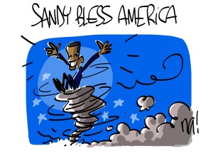 Nactualités : Sandy bless America