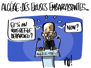 Nactualités : Algérie, des excuses embarrassantes…