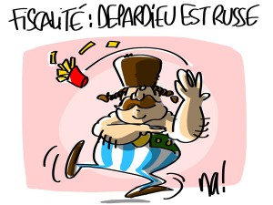 Nactualités : fiscalité, Depardieu est russe