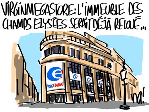 Nactualités : Virgin Megastore, l’immeuble des Champs Elysées serait déjà reloué…