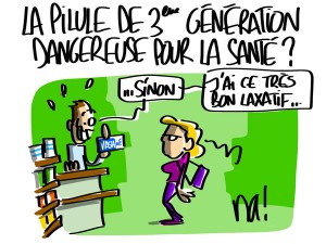 Nactualités : la pilule de 3ème génération dangereuse pour la santé ?