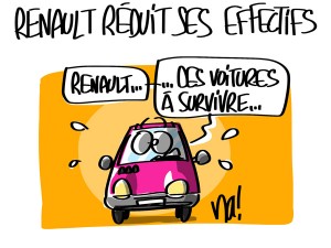 Nactualités : Renault va réduire ses effectifs