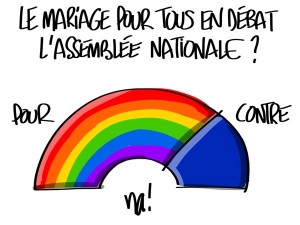 Nactualités : le mariage pour tous en débat à l’assemblée nationale ?