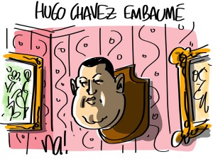 Nactualités : Hugo Chavez embaumé