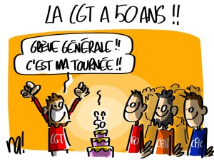 Nactualités : la CGT a 50 ans