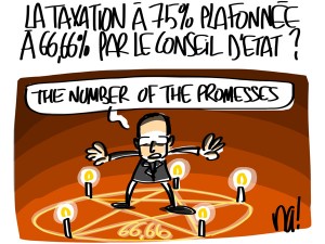 Nactualités : la taxation à 75% plafonnée à 66,66% par le Conseil d’Etat ?