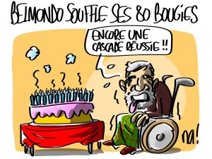 Nactualités : Belmondo souffle ses 80 bougies