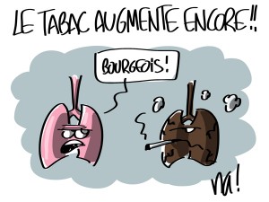 Nactualités : le tabac augmente encore !