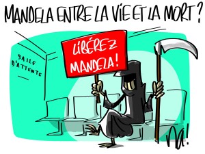 Nactualités : Mandela entre la vie et la mort ?