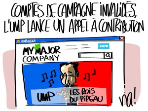 Nactualités : comptes de campagne invalidés, l’UMP lance un appel à contribution