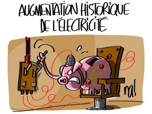 Nactualités : augmentation historique de l’électricité