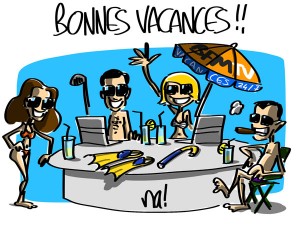 BFMTV, L’équipe du 12-15 bientôt en vacances