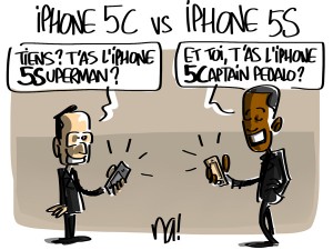 Nactualités : Iphone 5C vs Iphone 5S