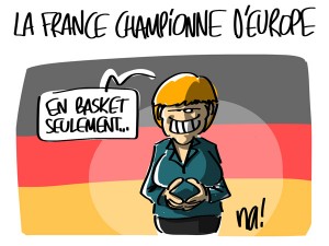 Nactualités : la France championne d’Europe