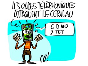 Nactualités : les ondes téléphoniques attaquent le cerveau