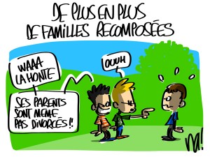 Nactualités : de plus en plus de familles recomposées