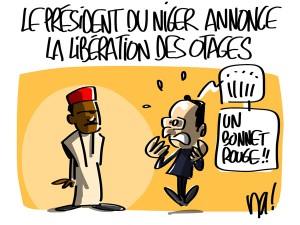 Nactualités : le président du Niger annonce la libération des otages