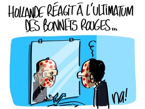 Nactualités : François Hollande réagit à l’ultimatum des bonnets rouges