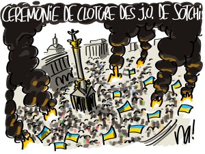 Kiev fête sotchi !