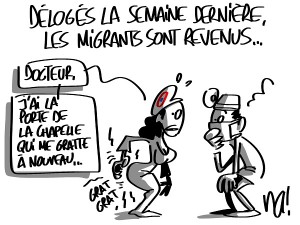 C’est peut-être une allergie ? (dessin auquel vous avez échappé)