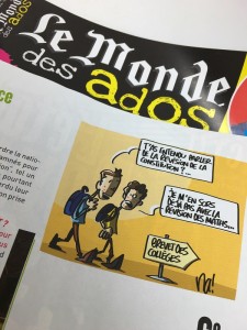 dessins pour la presse ado