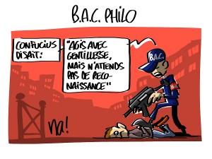 de la philo dans la BAC ?